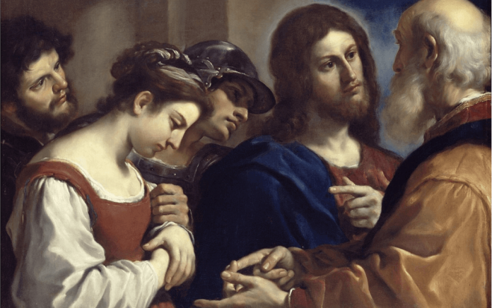 Iisus si femeia adultera